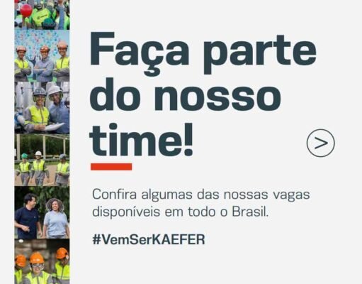 Vagas KAEFER 2026: +80 Oportunidades em Todo Brasil – Cadastre-se Agora