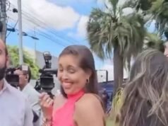 Vídeo em frente ao hospital onde Bolsonaro está internado gera discussão entre mulher e jornalistas