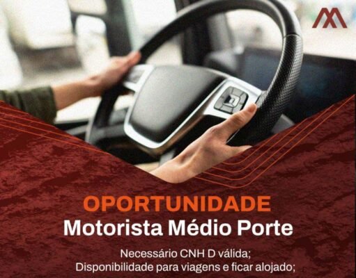 Alojamento! Empresa de Engenharia abre vaga para Motorista de Médio Porte