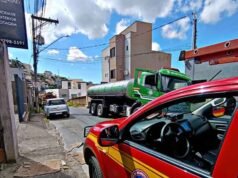 Curto-circuito em geladeira provoca incêndio em apartamento no Bairro Rosário em João Monlevade