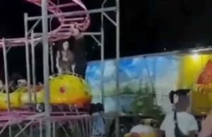 Vídeo; Tragédia em parque de diversões: uma pessoa morre após acidente no “minhocão” em Itabirito