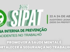 Sipat da Prefeitura de João Monlevade promove conscientização sobre saúde mental e segurança no trabalho