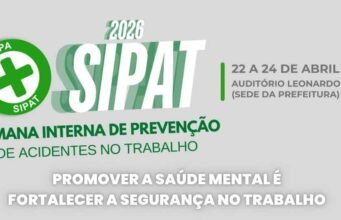 Sipat da Prefeitura de João Monlevade promove conscientização sobre saúde mental e segurança no trabalho