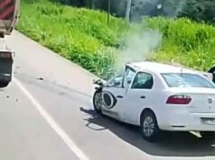 Vídeo; Cinegrafista da Band Minas morre, e repórter fica ferida em acidente na BR-381