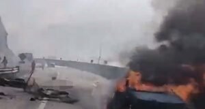 Vídeo; Tragédia na Dutra: explosão de carreta com combustível deixa mortos e interdita rodovia