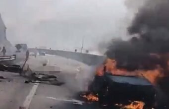 Vídeo; Tragédia na Dutra: explosão de carreta com combustível deixa mortos e interdita rodovia