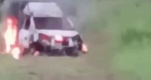 Rodeiro/MG: carro ligado a ataque ao Banco do Brasil é encontrado queimado