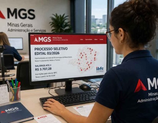 Guia completo! MGS-MG abre Processo Seletivo com vagas em +80 cidades de Minas Gerais: salários até R$ 3.707