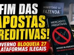 Saiba quem foi banido! Governo federal bloqueia 27 plataformas de apostas preditivas e declara atividade ilegal no Brasil