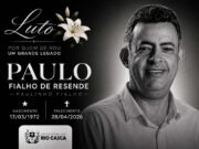 Prefeitura de Rio Casca emite nota de pesar pela morte do vice-prefeito Paulo Fialho