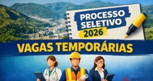 Salários de até R$ 6,9 mil; Novas vagas temporárias em Itabira têm inscrições abertas; veja como participar