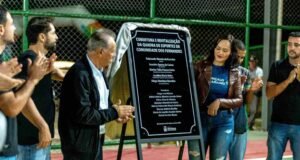 São Gonçalo do Rio Abaixo inaugura quadra coberta nos Fernandes e avança no esporte