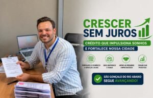 “Crescer Sem Juros” impulsiona empreendedores e fortalece economia de São Gonçalo do Rio Abaixo
