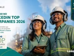 Vale é eleita a 2ª melhor empresa para desenvolver carreira no Brasil no LinkedIn Top Companies 2026