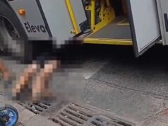 Homem é resgatado com vida após ser atropelado e ficar preso debaixo de ônibus no Centro de Belo Horizonte