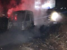 Veja fotos; Grave acidente na BR-381 envolve caminhão e motocicleta e deixa três feridos em Sarzedo