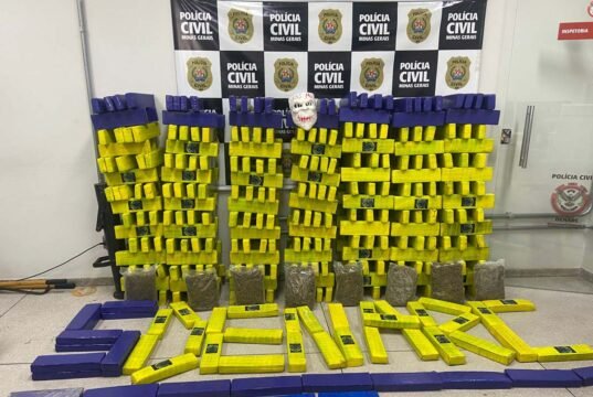 Ex-militar da FAB é preso com quase 360 quilos de drogas em operação da Polícia Civil de Minas Gerais