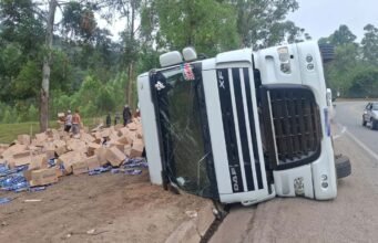 Flagrante na BR-381 em João Monlevade: Homem é preso pela PRF com Palio lotado de lasanhas e massas saqueadas