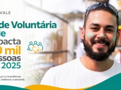 Rede Voluntária Vale impacta 60 mil pessoas em 2025