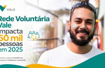 Rede Voluntária Vale impacta 60 mil pessoas em 2025