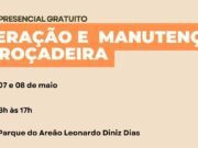 Prefeitura de João Monlevade promove curso gratuito de operação e manutenção de roçadeira no Parque do Areão