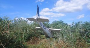 Avião faz pouso forçado após falha no motor no interior de Minas