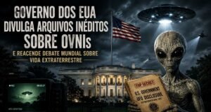 Vídeo; Governo dos EUA divulga arquivos inéditos sobre OVNIs e reacende debate mundial sobre vida extraterrestre