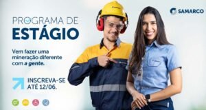 Samarco abre inscrições para Programa de Estágio 2026 com vagas em MG e ES, confira as cidades