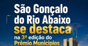 São Gonçalo do Rio Abaixo se destaca na 3ª edição do Prêmio Municípios Mineradores, em Brasília